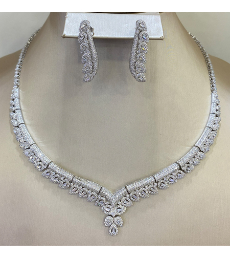 Сребърен комплект Флорален Орнамент | Колекция Silver Premium | Бижута Invoke.bg