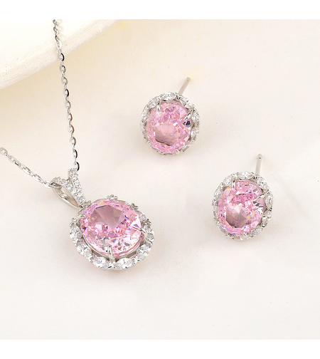 PINK CRUSHED ICE SET