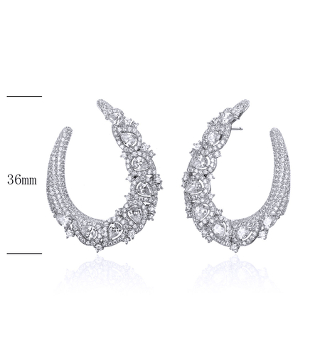 Сребърни обеци | Колекция Silver Premium | Бижута Invoke.bg