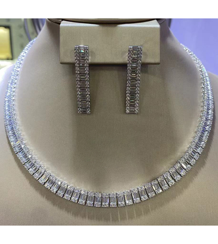 Сребърен комплект | Колекция Silver Premium | Бижута Invoke.bg