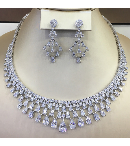 Сребърен комплект | Колекция Silver Premium | Бижута Invoke.bg