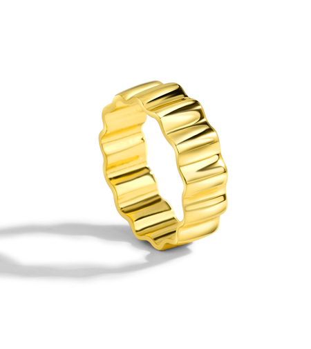 Пръстен жълто позлатяване 2405112600199 | Колекция Desert Shine