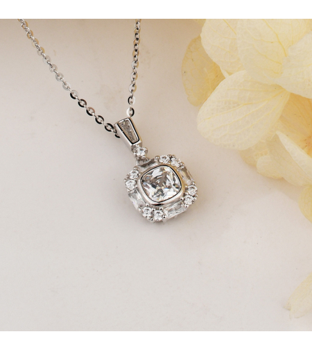 Нежно сребърно колие 2700000058961