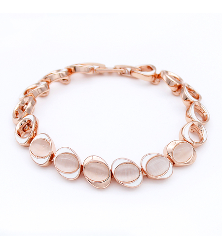 Гривна розово позлатяване | Колекция Rose Gold | Бижута Invoke.bg