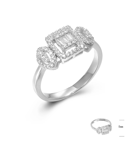 Сребърен пръстен | Колекция Silver Premium | Бижута Invoke.bg