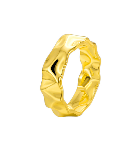 Yellow Gold Plating Ring 2405112600809 | Collection Desert Shine