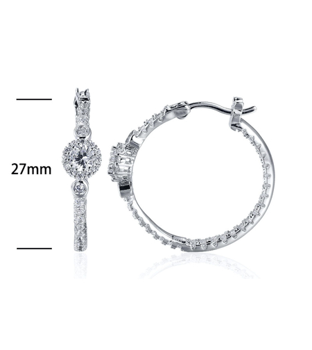 Сребърни обеци | Колекция Silver Premium | Бижута Invoke.bg