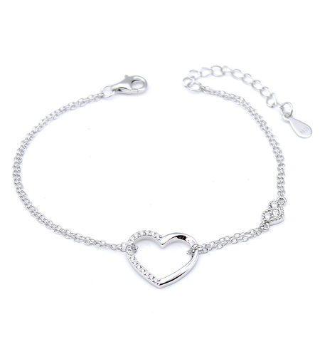 Дамска сребърна гривна 2700000070062 | колекция Delicate Silver