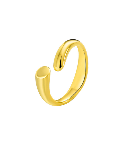 Yellow Gold Plating Ring 2405112600106 | Collection Desert Shine