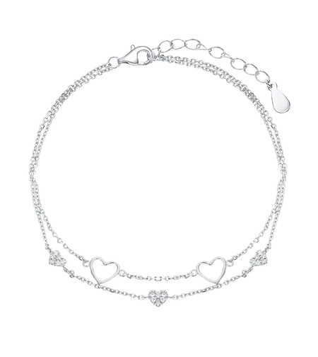 Дамска сребърна гривна 2700000070123 | колекция Delicate Silver