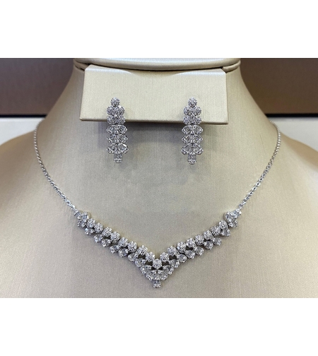 Сребърен комплект | Колекция Silver Premium | Бижута Invoke.bg