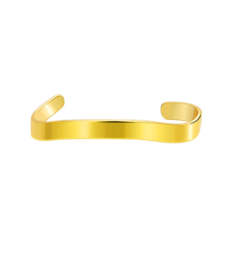 Yellow gold plated bracelet 2405112598731 | Desert Shine Collection