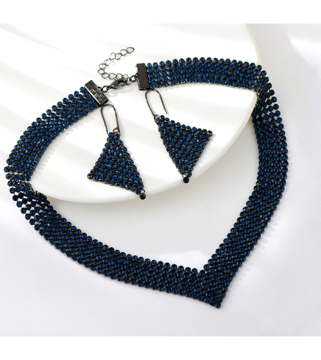 Комплект черно позлатяване 'Здрач' | Колекция Luxury Secret | Бижута Invoke.bg