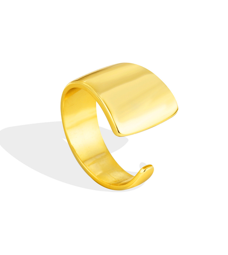 Пръстен жълто позлатяване 2405112600601 | Колекция Desert Shine