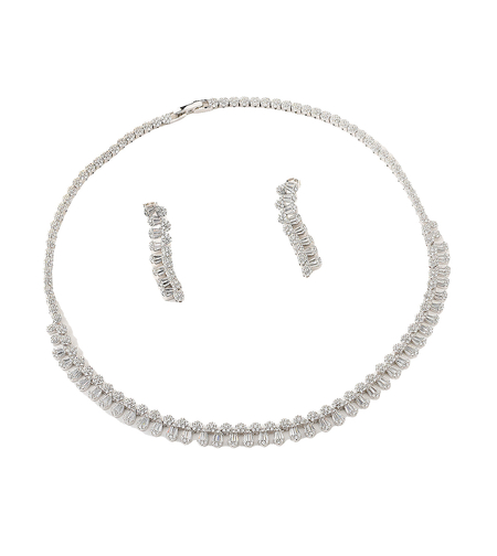 Сребърен комплект Нежност | Колекция Silver Premium | Бижута Invoke.bg