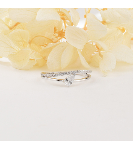 Сребърен пръстен нежна халка JL070571B | колекция Delicate Silver