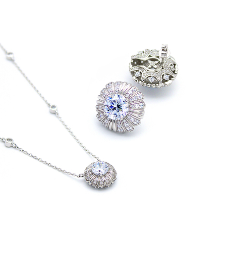 Нежен сребърен комплект 2700000071595 | колекция Delicate Silver