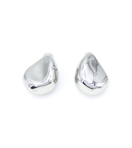 Earrings white gold plating 2405112599134 | Desert Shine Collection