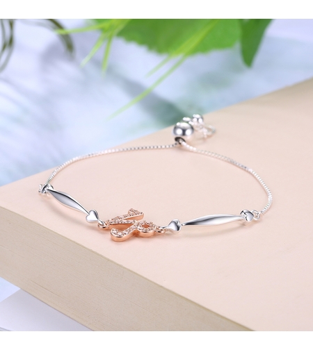 ГРИВНА ЗОДИЯ КОЗИРОГ СРЕБРО 925 С ЦИРКОНИ