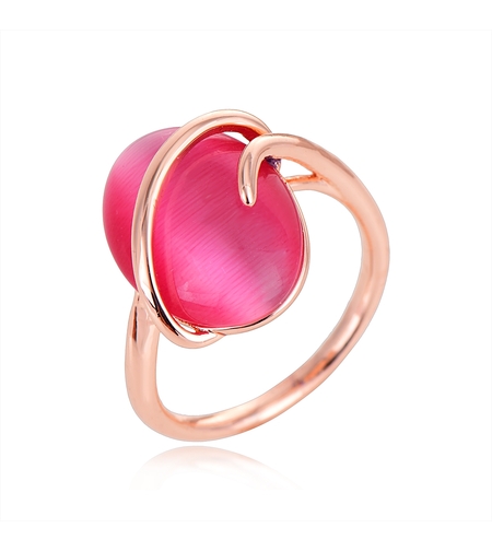 Пръстен розово позлатяване | Колекция Rose Gold | Бижута Invoke.bg