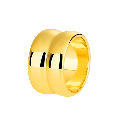 Yellow Gold Plating Ring 2405112600342 | Collection Desert Shine