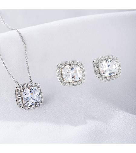 Нежен сребърен комплект 2700000071779 | колекция Delicate Silver