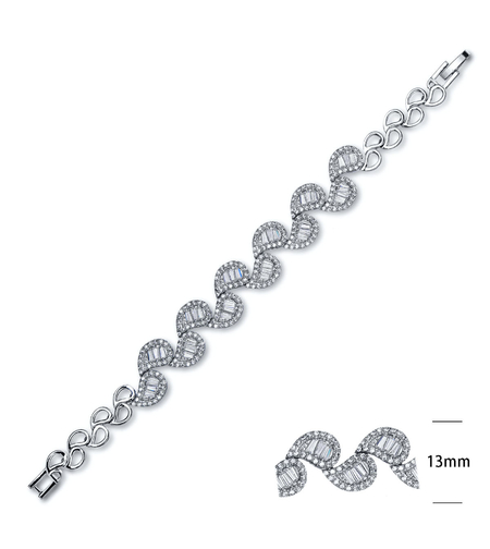 Сребърна гривна | Колекция Silver Premium | Бижута Invoke.bg