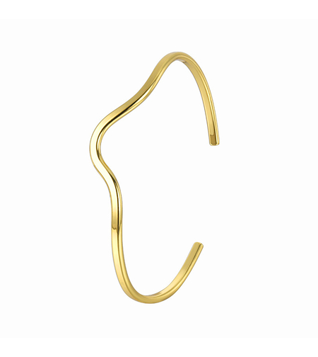 Yellow gold plated bracelet 2405112598595 | Desert Shine Collection