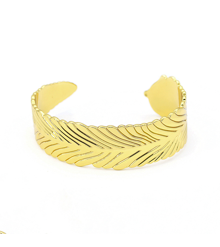 Yellow gold plated bracelet 2405112598472 | Desert Shine Collection