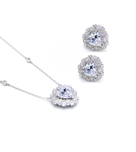 Нежен сребърен комплект 2700000071601 | колекция Delicate Silver