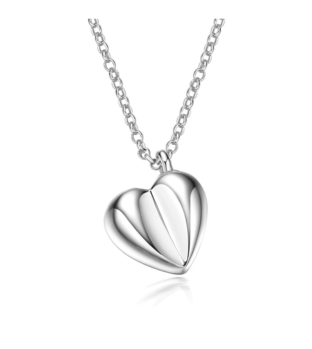 Нежно сребърно колие сърце | колекция Delicate Silver