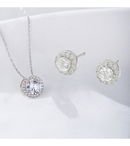 Нежен сребърен комплект 2700000071762 | колекция Delicate Silver