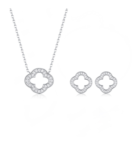 Нежен сребърен комплект 2700000071656 | колекция Delicate Silver