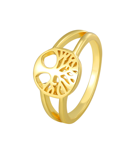 Yellow Gold Plating Ring Tree | Collection Desert Shine