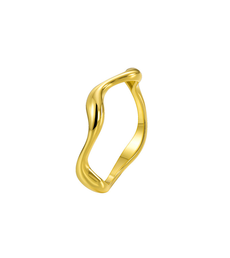 Yellow Gold Plating Ring 2405112600359 | Collection Desert Shine