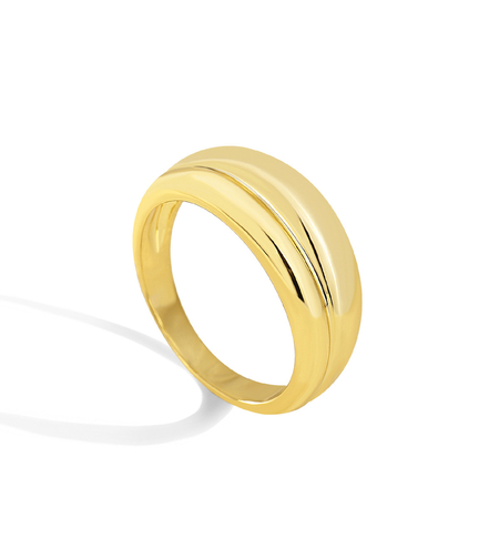 Пръстен жълто позлатяване 2405112600762 | Колекция Desert Shine