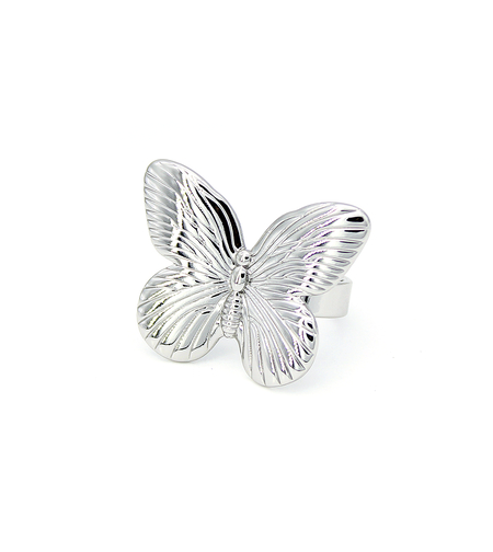 White Gold Plating Ring Butterfly | Collection Desert Shine