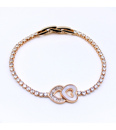 Гривна розово позлатяване 2200000018151 | Колекция Rose Gold