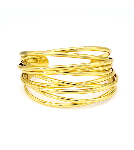 Yellow gold plated bracelet | Desert Shine Collection