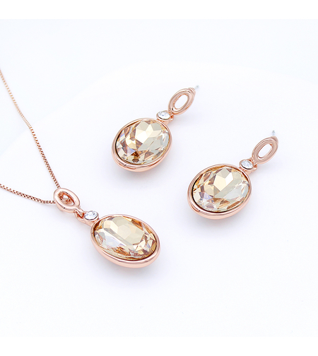 Комплект розово позлатяване 2610000004892 | Колекция Rose Gold | Бижута Invoke.bg