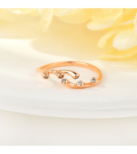 Пръстен розово позлатяване | Колекция Rose Gold | Бижута Invoke.bg