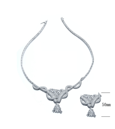 Сребърен комплект | Колекция Silver Premium | Бижута Invoke.bg