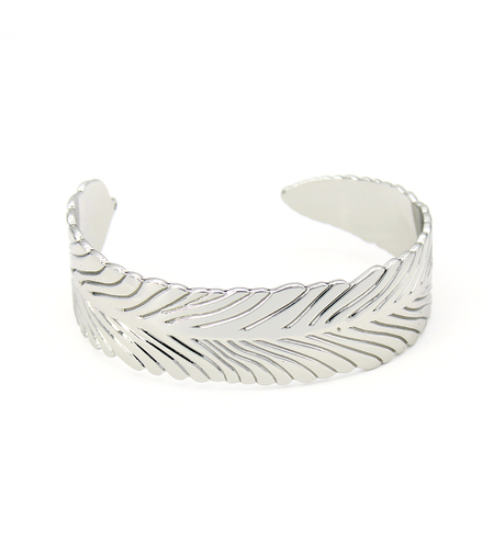 White gold plated bracelet 2405112598465 | Desert Shine Collection