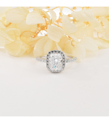 CRYSTAL SHINE CRUSHED ICE RING