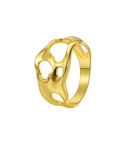 Yellow Gold Plating Ring 2405112600755 | Collection Desert Shine