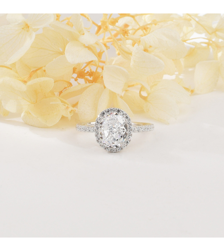 CRYSTAL SHINE CRUSHED ICE RING