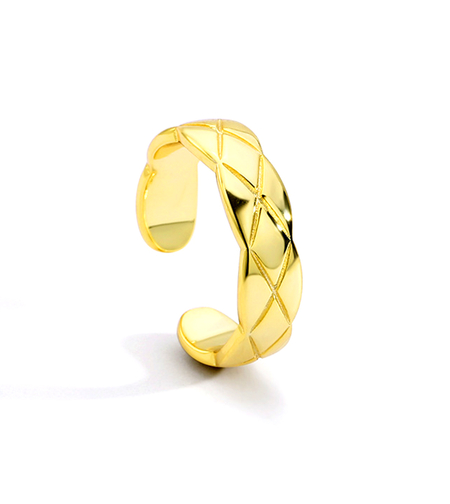 Пръстен жълто позлатяване 2405112600472 | Колекция Desert Shine