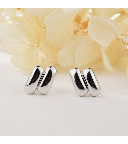 Ежедневни сребърни обеци 2700000064252 | колекция Delicate Silver | Бижута Invoke.bg