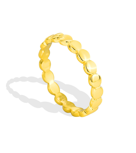 Пръстен жълто позлатяване 2405112600861 | Колекция Desert Shine