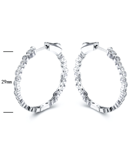 Сребърни обеци | Колекция Silver Premium | Бижута Invoke